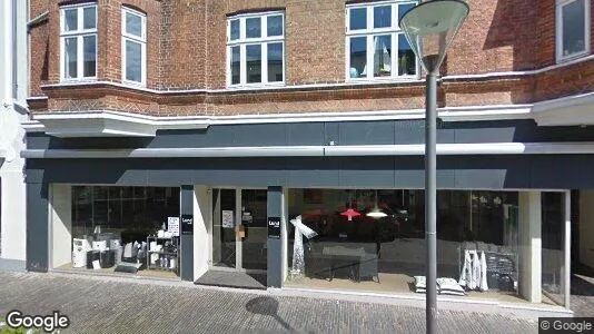 Erhvervslejemål til leje i Odder - Foto fra Google Street View