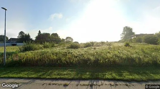 Erhvervsgrunde til salg i Hasselager - Foto fra Google Street View