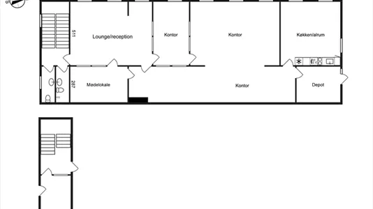 Kontorlokaler til leje i Farum - billede 3