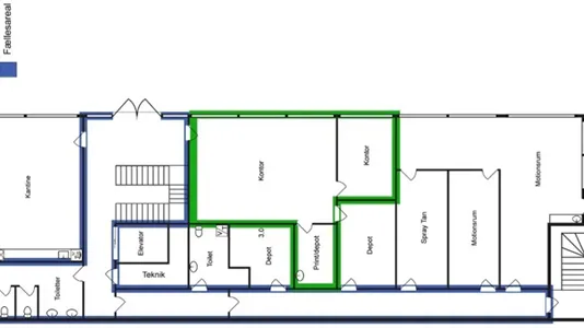 Kontorlokaler til leje i Farum - billede 3