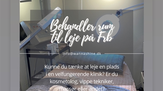 5 m2 klinik i Frederiksberg til leje