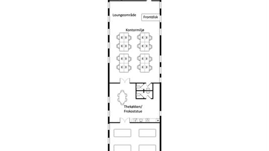 345 m2 kontor, lager, produktion i Glostrup til leje